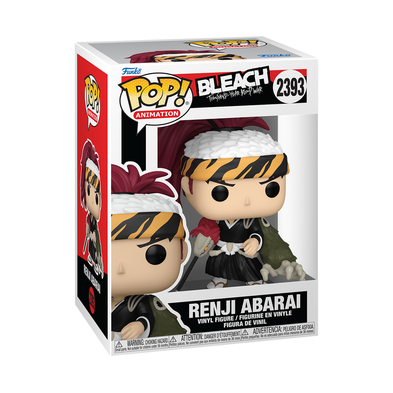 ""PRE-ORDER"" BLEACH TYBW S1 - POP FUNKO VINYL FIGURE 2393 RENJI ABARAI 9CM