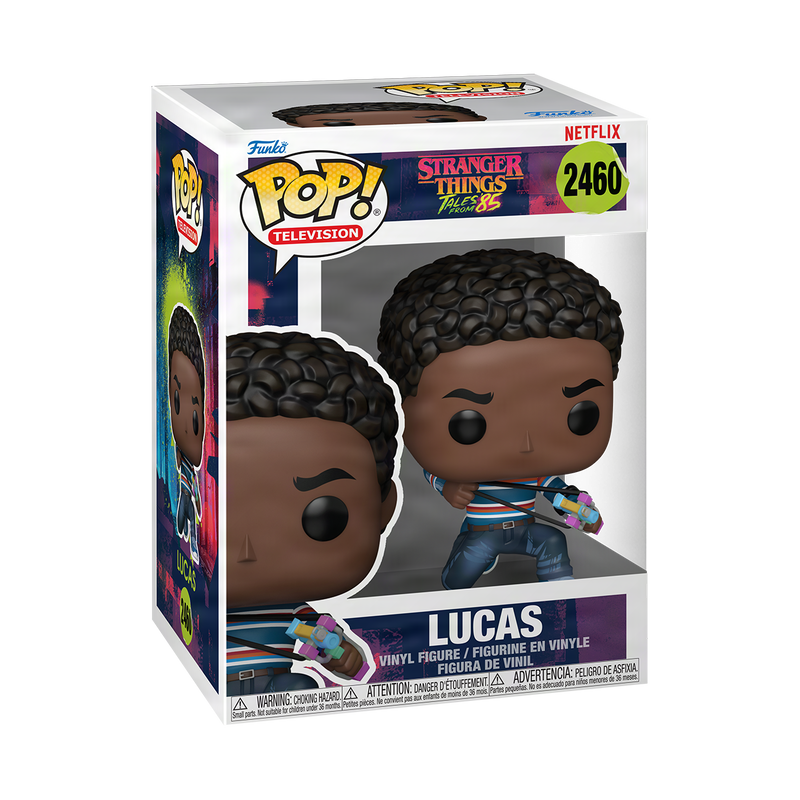 ""PRE-ORDER"" STRANGER THINGS: TALES FROM '85 - POP FUNKO VINYL FIGURE 2460 LUCAS 9CM