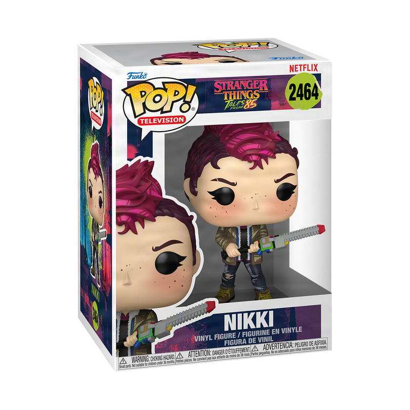 ""PRE-ORDER"" STRANGER THINGS: TALES FROM '85 - POP FUNKO VINYL FIGURE 2464 NIKKI 9CM