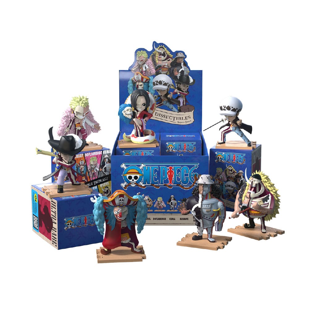 ONE PIECE - FREENY'S HIDDEN DISSECTIBLES BLIND BOX - ONE PIECE (SERIES 4) (WARLORDS EDITION)